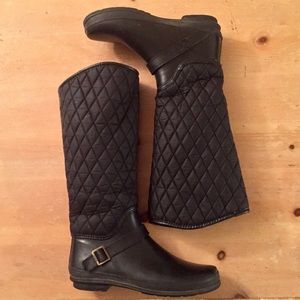 Sperry Top Sider Waterproof Black Rain Boot